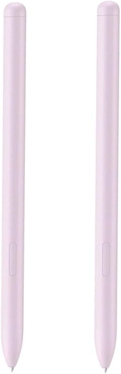2 Pack Galaxy Tab S6 Lite/S7/S8/S9 S Pen Replacement for Samsung Galaxy Tab S9/S8/S7/S6 Lite Stylus Pen +5 Tips/Nibs (Without Bluetooth) (Purple)