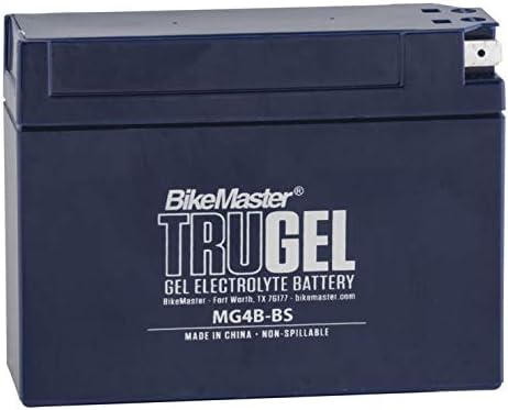 BikeMaster TruGel Battery MG4B-BS for Yamaha TT-R110E 2008-2016