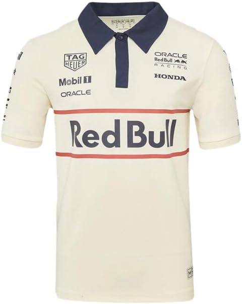 Castore Red Bull Racing F1 Heritage Team Polo Shirt (XL) White