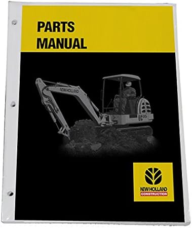 NEW HOLLAND LB110 Backhoe Parts Catalog Manual - Part Number # 6036803400NA