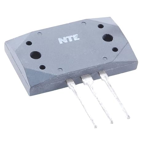 NTE Electronics NTE92 NPN Silicon Complementary Transistor for Hi-Fi Power Amplifier Audio Output, 3-Pin SIP Package, 15 Amp Collector Current, 200V Collector-Base Voltage