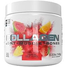 MRI Performance Collagen Peptides, Joint, Muscle & Bone Support with Hydrolyzed Type I & III Collagen (Tropical Fruit Punch, 20 Servings)