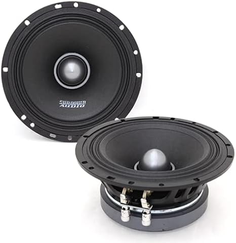 Pair of Sundown Audio LCMR-6.5 Pro Audio 6.5" 100W RMS 8 Ohm Midrange Speakers