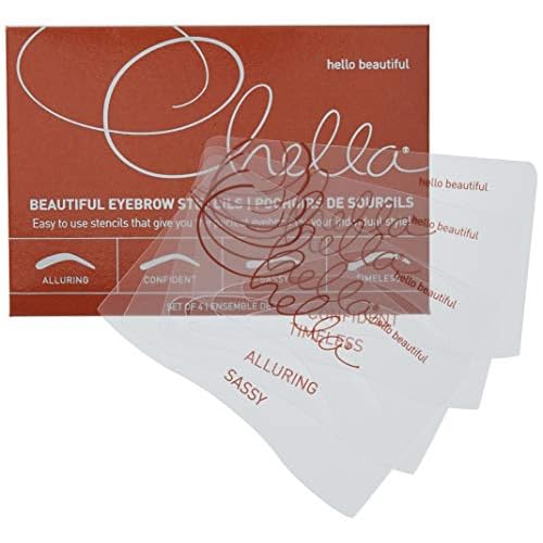 Chella Beautiful Brow Stencils - 1 Count