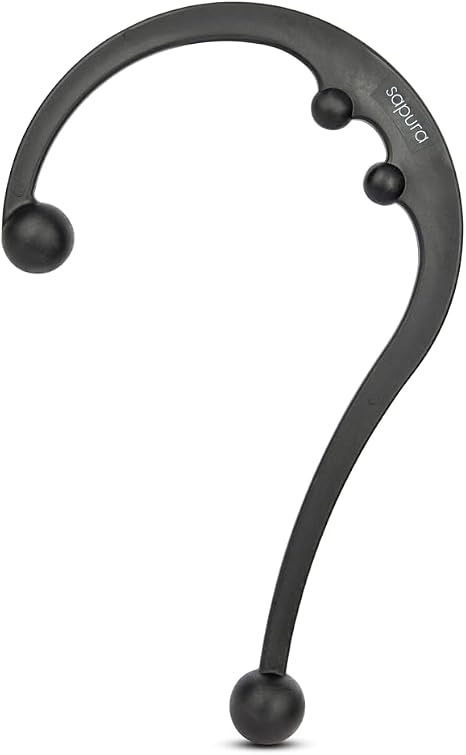 Trigger Point Pusher + Application Book - Self Massager Massage Stick Back Trigger Stick Trigger Point Massager