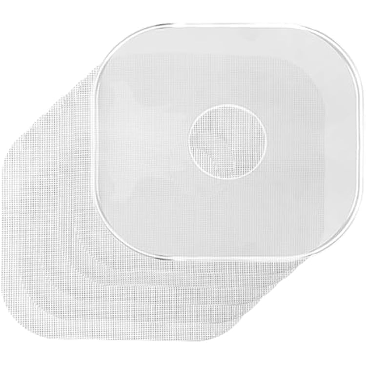OSTBA GGJ Series Food Dehydrator Accessories, 5 Mesh Sheets & 1 Fruit Roll Sheet, BPA-Free, Easy to Clean