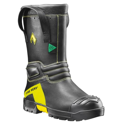 HAIX Fire Hero Xtreme Composite-Toed Waterproof Firefighting Boots with Heat- and Slip-Resistant Sole