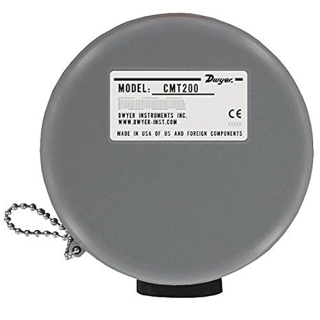 Dwyer Carbon Monoxide Transmitter, CMT200, 0 to 200 PPM CO, 4 to 20 mA & 2 to 10 VDC Outputs