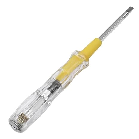 Voltage Tester Pen, AC 100-500V, Intelligent Contact Voltage Detector Screwdriver, Electrical Induction Power Testing Tool