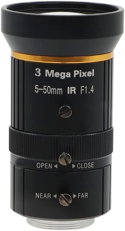 Microscope Accessories Kit 3MP IP Camera Video Surveillance 5-50mm Varifocal 1/2.7" F1.4 Manual Iris C Mount Len 3MP 5-50mm Lens Microscope Slides