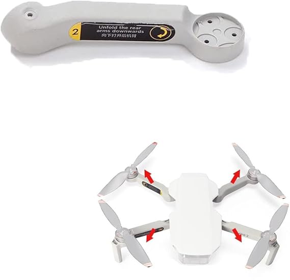 zalati Arm Shell without Motor Replacement Arms Cover Accessories Repair Parts Compatible with DJI Mavic Mini 2/ Mini SE - Back Right