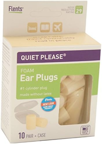 Flents Quiet! Please Foam Ear Plugs #F408-150 10 Pairs  Pack of 3