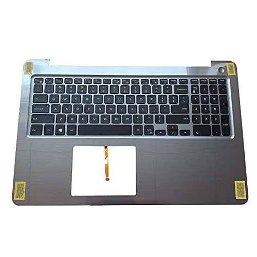 LTPRPTS Replacement for Dell 15 5565 5567 Laptop Upper Case Palmrest Backlit Keyboard Assembly Part PT1NY 0PT1NY Top Cover
