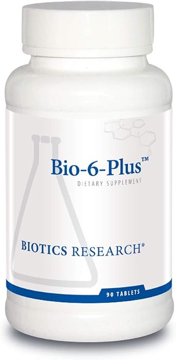 BIOTICS RESEARCH Bio 6 Plus Pancreatic and Digestive Enzymes, 90 Tablets