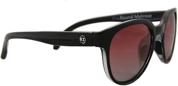 KZ Gear - Oasis Floating Sunglasses - Classic Round Frame - Polarized 100% UV Protection