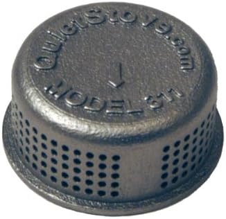 QUIETSTOVE Silent MUTER Damper Cap for Camping and Backpacking Stoves