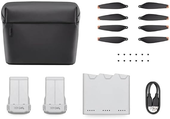 Drones Parts for DJI Mini 3 Pro Fly More Kit/Kit Plus 2 Intelligent Flight Batteries Two-Way Charging Hub/Mini 3 Pro Battery Plus(34 mins)