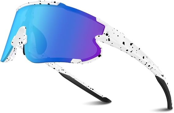 Polarized Sports Sunglasses for Men Women,Running Fishing Baseball Sunglasses,Cycling MTB Bike Glasses UV400