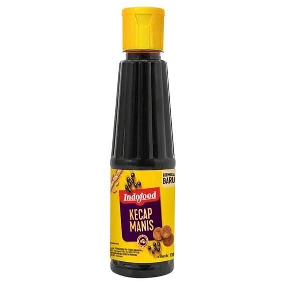 Indofood Kecap Manis, Indonesian Soy Sauce, 135ml (Pack of 1)