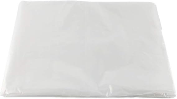 Bootstrap Farmer Greenhouse Clear Polyethylene Film 150 Micron Sturdy Anti-Dust Anti-Drip Easy Installation for Gardening Enthusiasts (2x2m / 6.56x6.56ft)