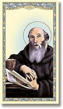 Religious Saint Benedict Holy Prayer Card (10 pack)