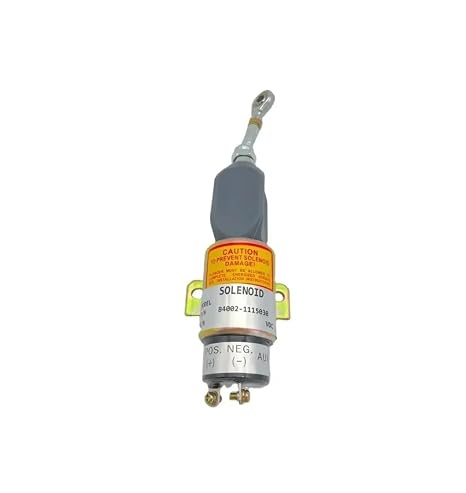 Fuel ShutOff Solenoid Throttle Controls Solenoid B4002-1115030 Solenoid Valve Fit For Yucai 24V 12V Fit For Excavator PC60-7 PC120-7 PC200-7(24V)