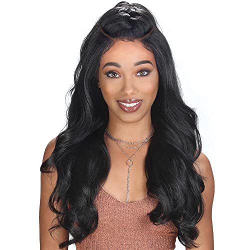 Zury Sis Beyond Synthetic Moon Part Hair Lace Wig - BYD MP LACE H FAB Color:99J