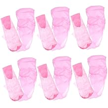 POPETPOP 20set Disposable Non-woven Fabric Spa Bras and Knickers Set for Women Light Breathable Convenient for Sauna and Skin Care Services Backless Design Pink