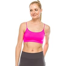Kurve Women's Padded Bandeau Bra (Removable) -Made in USA-