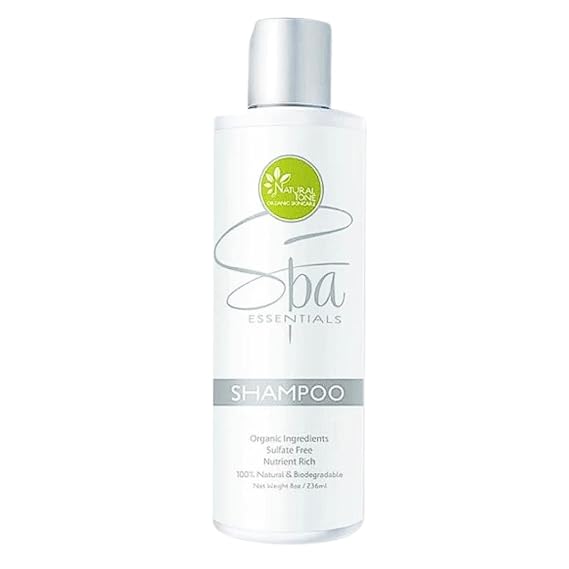 Natural Tone Organic Skincare Sulfate-Free Shampoo, Organic, 8oz | Gentle sulfate-free hair care with organic ingredients. Nourishing and hydrating formula. Made in USA.