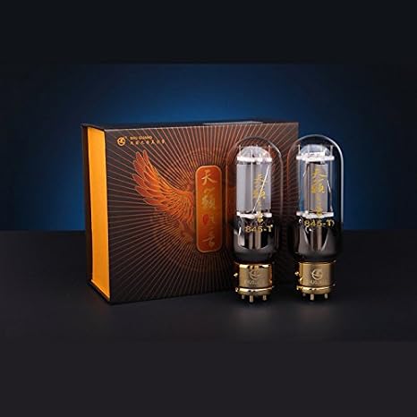 Matched Pair Shuguang 845-T Premium Vacuum Tube Nature Sound High-end Gift Box