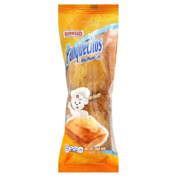 Bimbo, Pound Cake, Mini, Panquecitos, 3.54 Ounce
