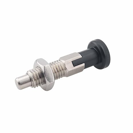 M12 Self-Locking Stainless Steel Spring Locating Pin Ball Nose Spring Plunger Indexing Pin Knob Plunger