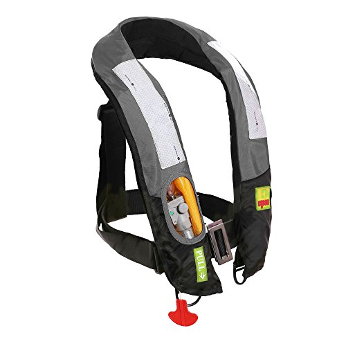 Premium Quality Manual Inflatable Life Jacket Lifejacket PFD Life Vest Highly Visible Inflate Survival Aid Lifesaving PFD New