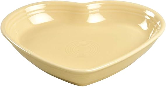 Fiesta 17-Ounce Heart Bowl, Medium, Ivory