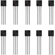 BOJACK 2N7000 MOSFET Transistor 200mA 60V N-Channel Feld Effect Transistor TO-92 (Pack of 100)