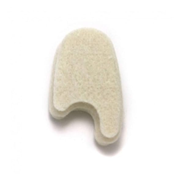 Atlas Biomechanics Foam Toe Separators, 100 Medical Grade Spacer per Pack (Medium 1/2" thick (1 1/2 x 1"))