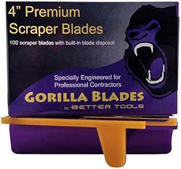 4" Scraper Blades - Bulk (100/box)