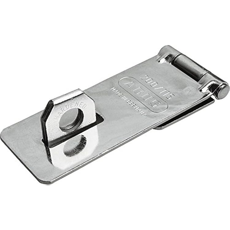 ABUS Hasp 200135 - Padlock Device - for Hinged Doors - 01626 - ABUS Security Level 2 - Silver