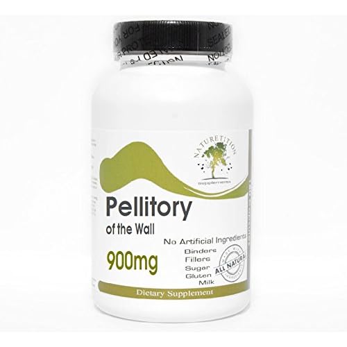 Pellitory of The Wall 900mg ~ 180 Capsules - No Additives ~ Naturetition Supplements