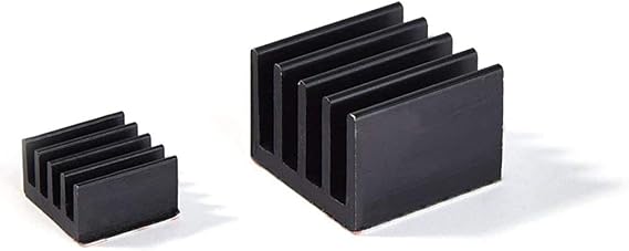 Anodized Performance Heatsink Set for Raspberry Pi 4 Model B (2 Sets)