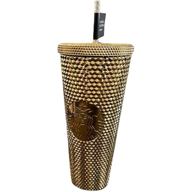 Starbucks Las Vegas Collection Gold Studded Tumbler, 24oz, Venti