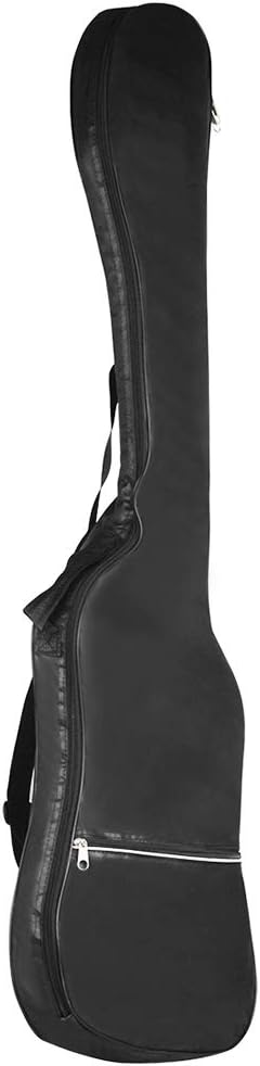 POENVFPO Premium Electric Bass Guitar Bag, Oxford Cloth, 47.2x15x2.4 Inch Padded Backpack with Storage Pocket, Adjustable Straps