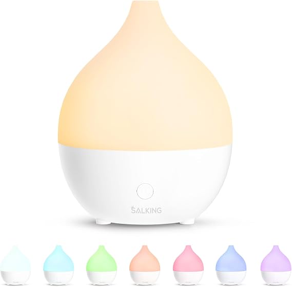 SALKING Essential Oil Diffuser for Home, 100ml Small Aromatherapy Diffuser