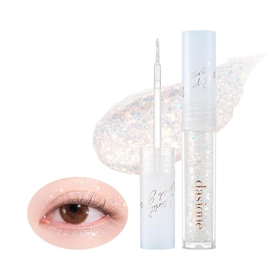 dasique Starlit Jewel Liquid Glitter, b#02 Candy Hearts