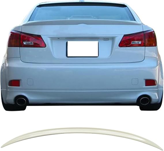 Fit 2006-2013 Lexus IS250 350 Trunk Spoiler Pre-Painted #077