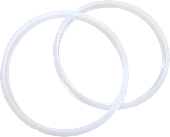 GJS Gourmet Replacement Silicone Gasket or Pressure Sealing Ring Compatible with Instant Pot 4QT RIO Mini 7-in-1 Multi-Cooker Model Number RIPC41 (Black, Rosewater, or Sea Salt colors) (2)