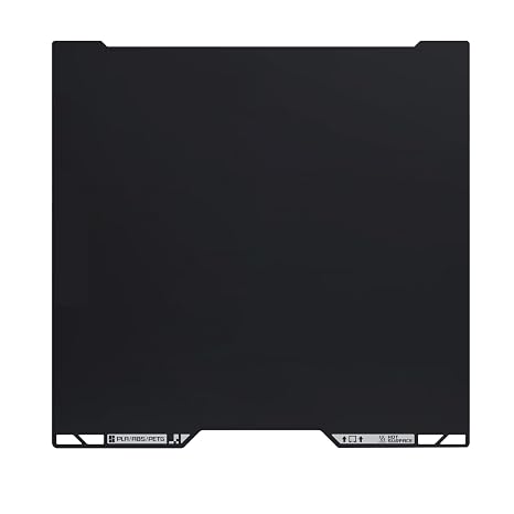 3D H2C Build Plate for Bambu Lab, Double Sided Pei Texture High-Temperature Smooth Surface Plate, Holographic Bed Plate Spring Steel Sheet for or Bambu Lab H2C 3D Printer 335x346.5mm