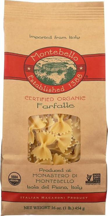 Pasta Og2 Semo Farfalle 1 Lb (Pack of 12) - Pack Of 12