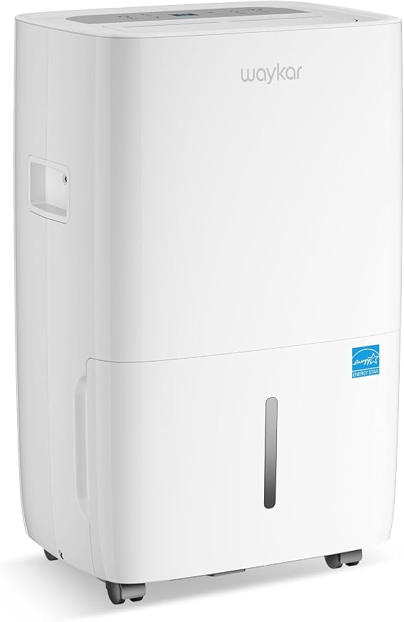 Waykar 80 Pints 5000 Sq. Ft 2025 Energy Star Dehumidifier for Basement